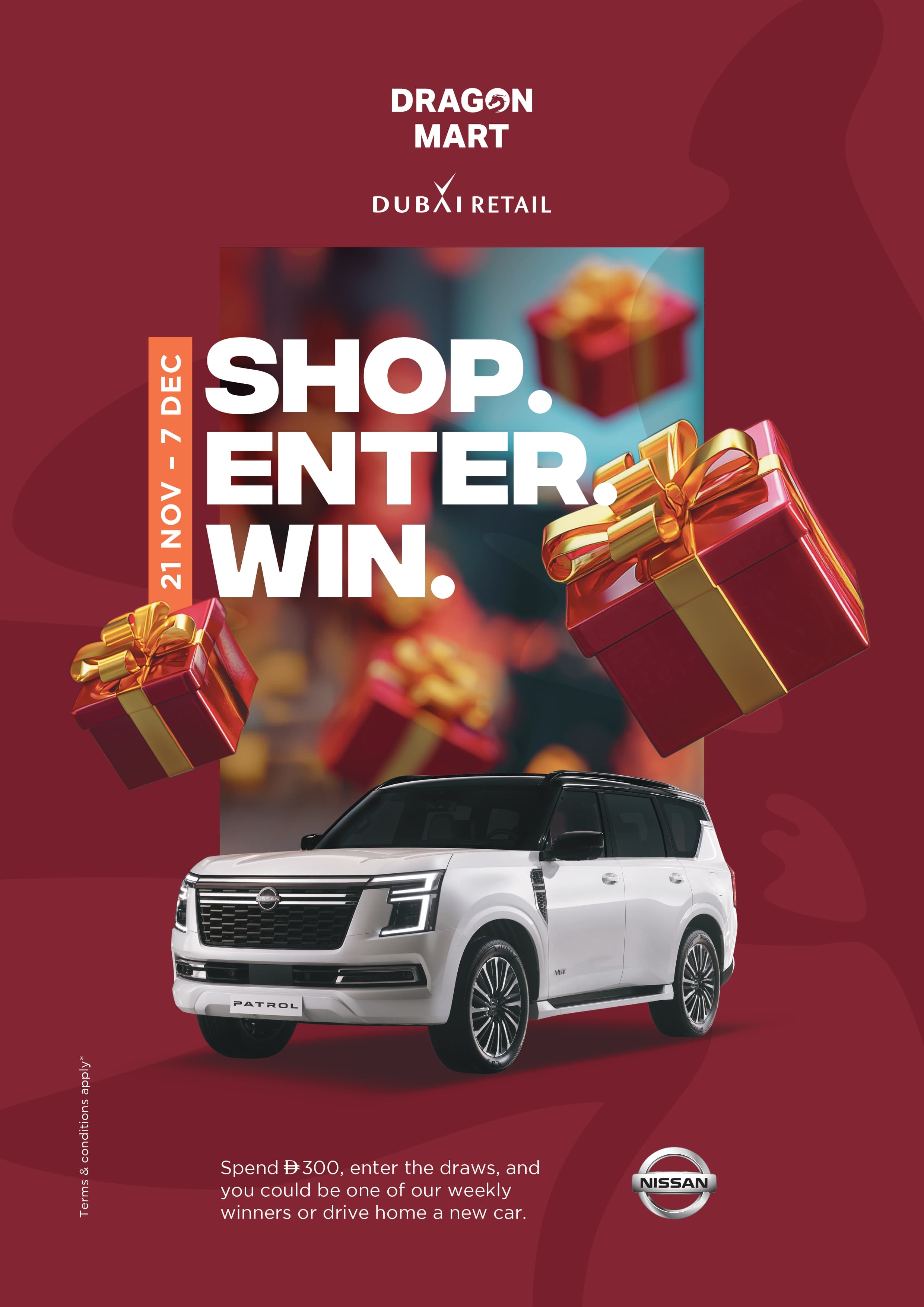 Dragon Mall Spend n Win Campaign